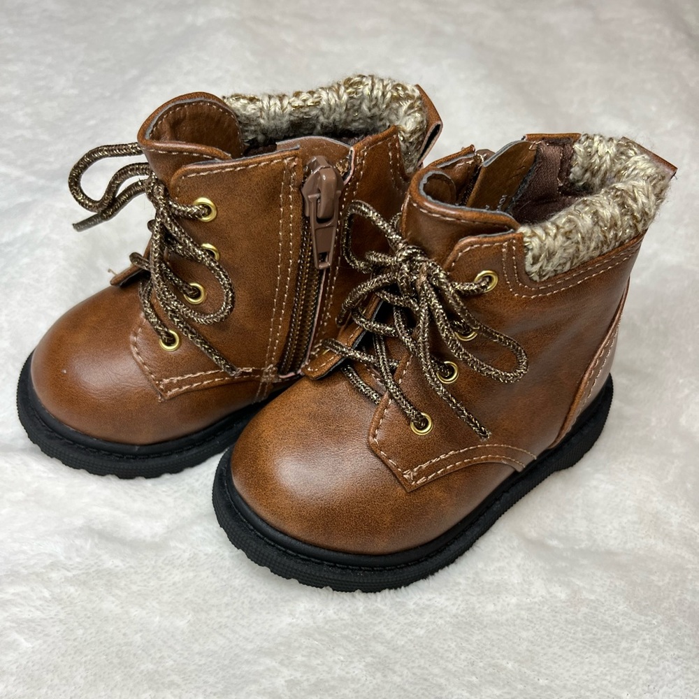 3C toddler girl brown boots